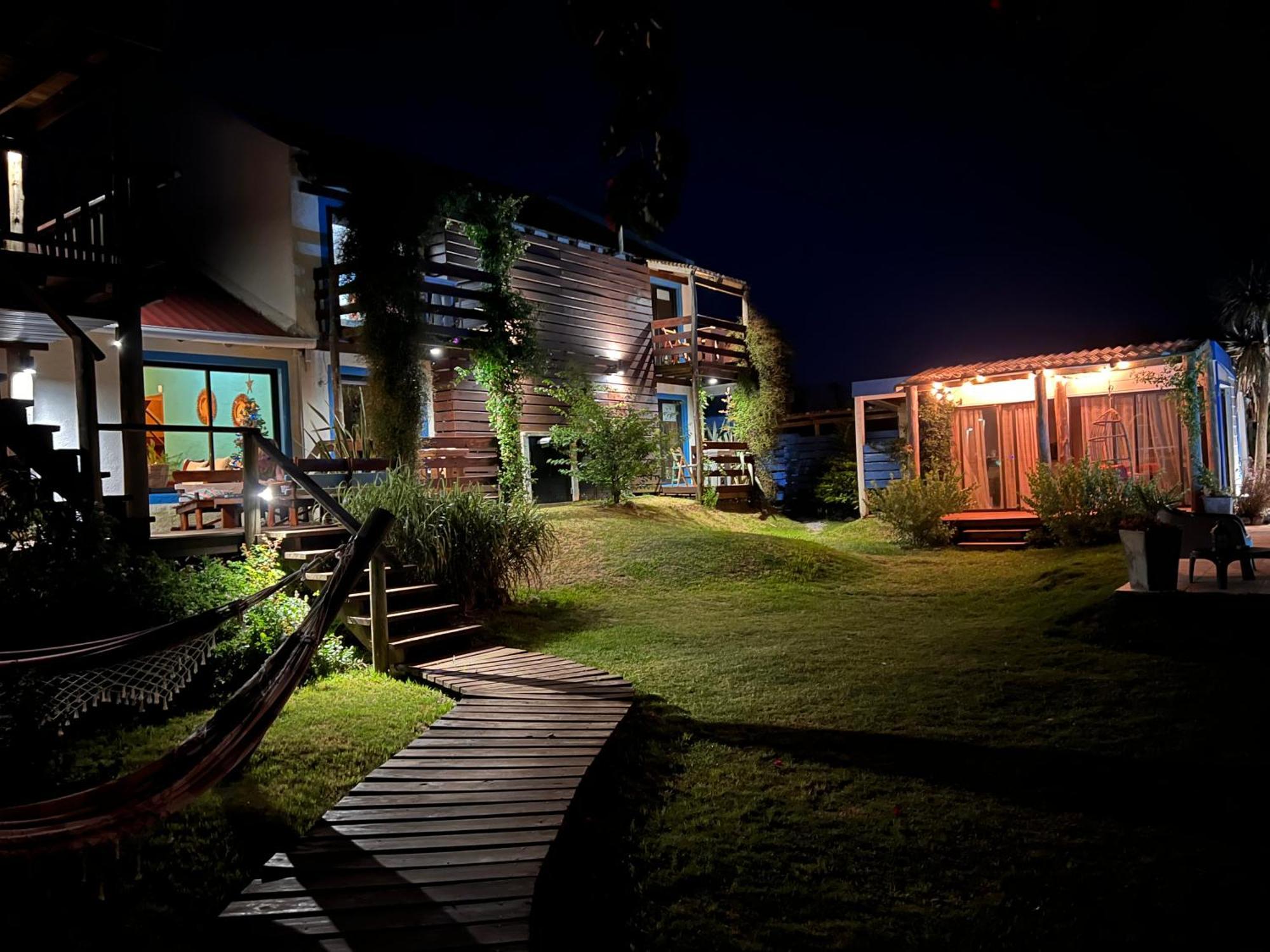 Posada De La Viuda Punta Del Diablo Bagian luar foto