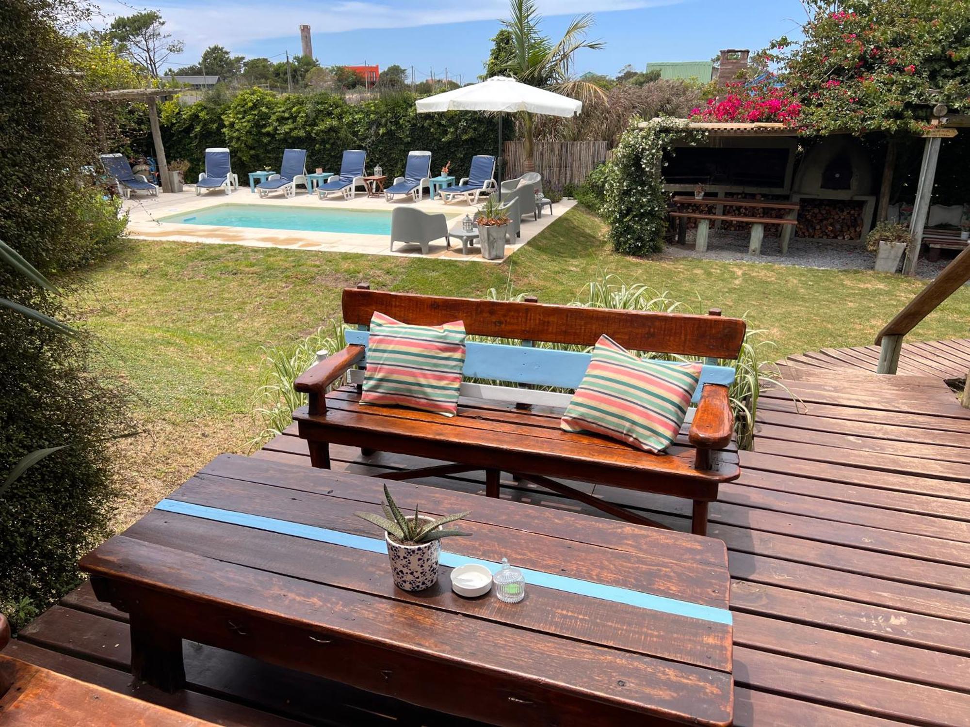 Posada De La Viuda Punta Del Diablo Bagian luar foto